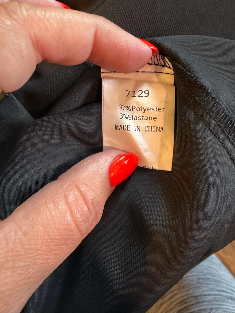 Black shirt dress - Picture 7 of 8